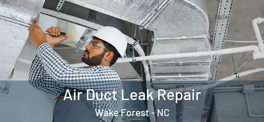 Air Duct Leak Repair Wake Forest - NC