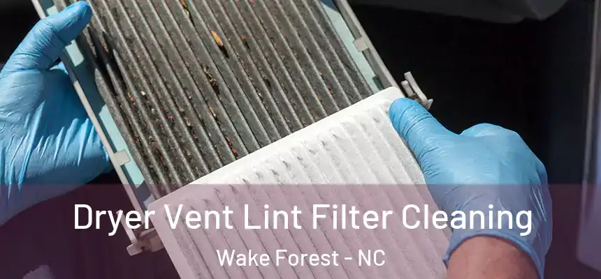 Dryer Vent Lint Filter Cleaning Wake Forest - NC